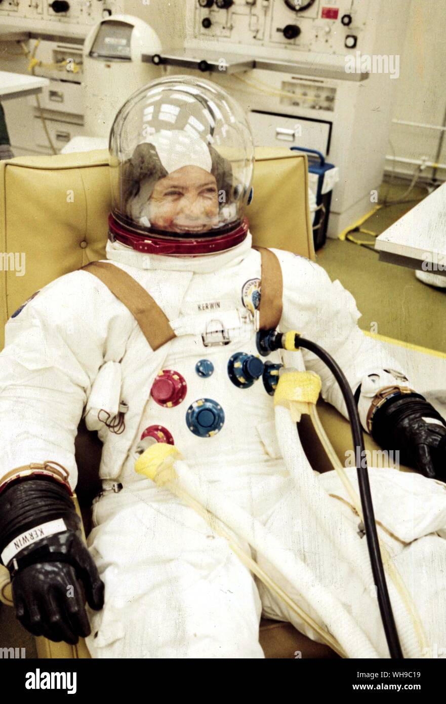 Astronauta nello spazio. Joseph Kerwin P per il lancio di SKYLAB 2 Foto Stock