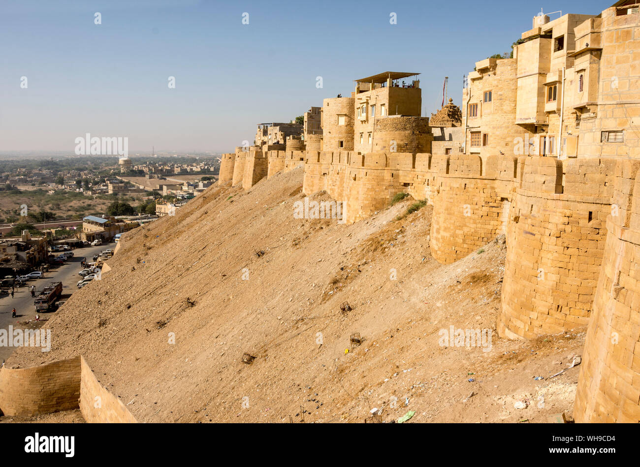 Jaisalmer Fort, Jaisalmer, Rajasthan, India, Asia Foto Stock