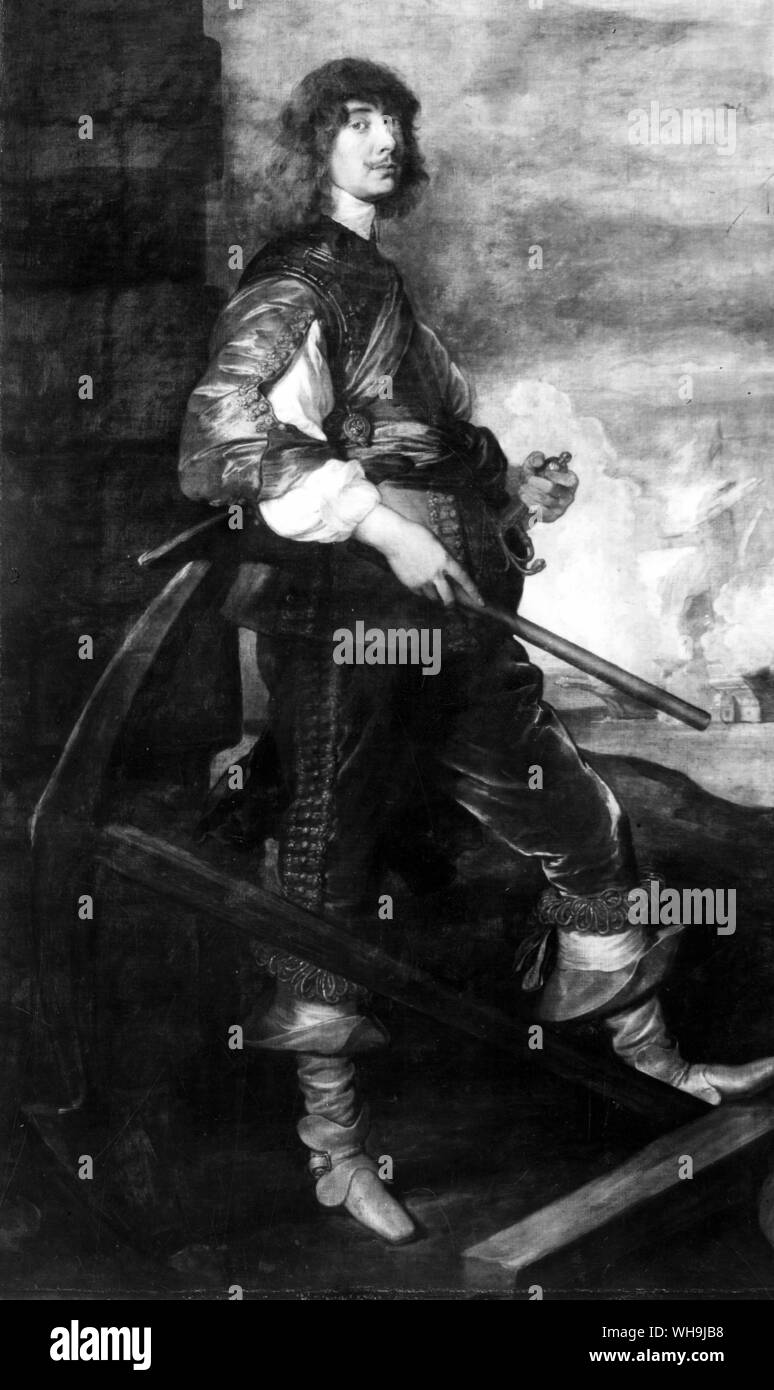 Algernon, decimo conte di Northumberland. Da Van Dyck Foto Stock