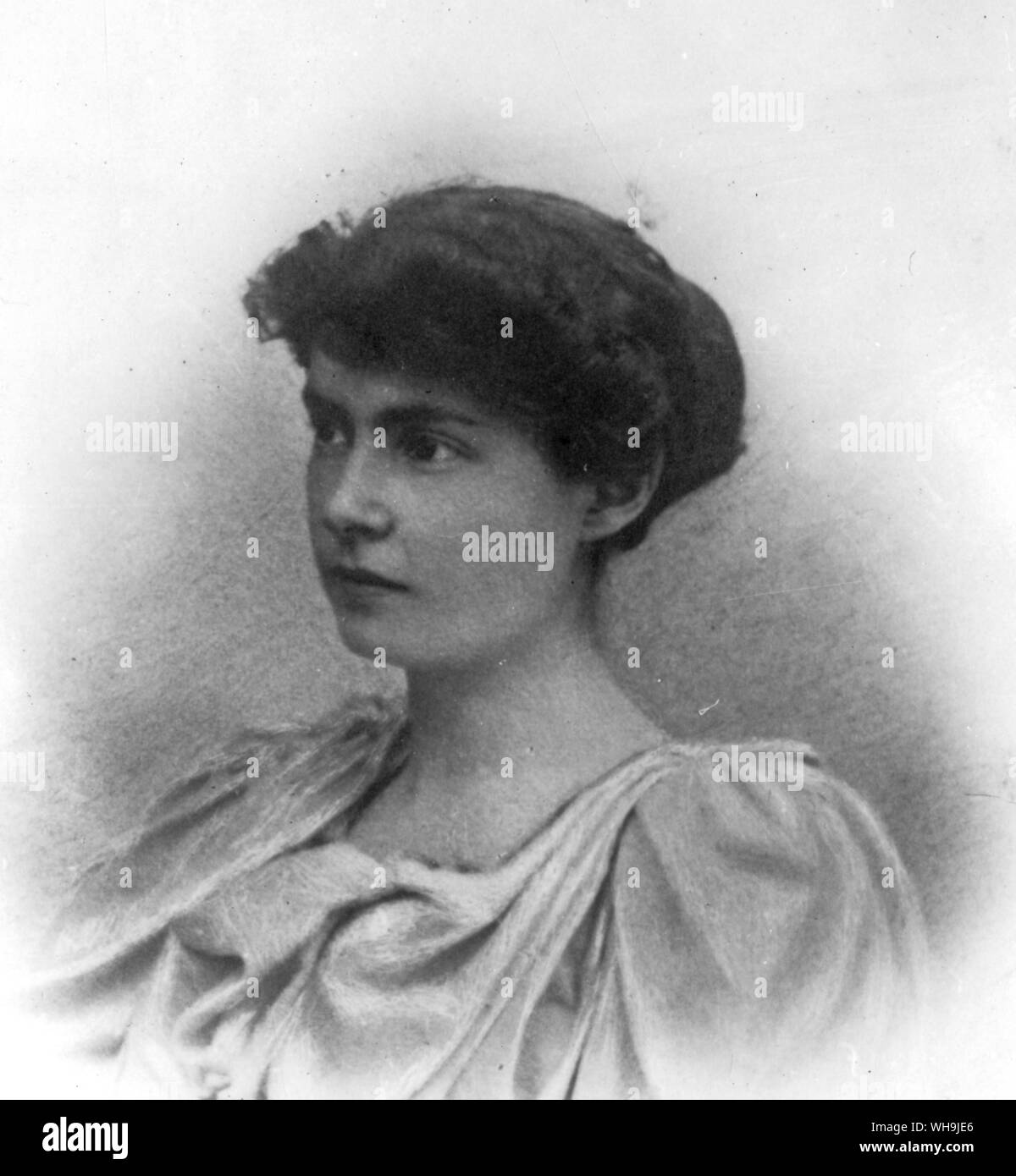 Susy Clemens 1881-96 Foto Stock