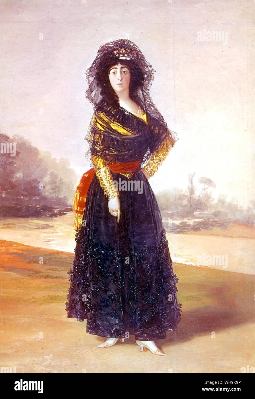 La duchessa di Alba 1797 Foto Stock