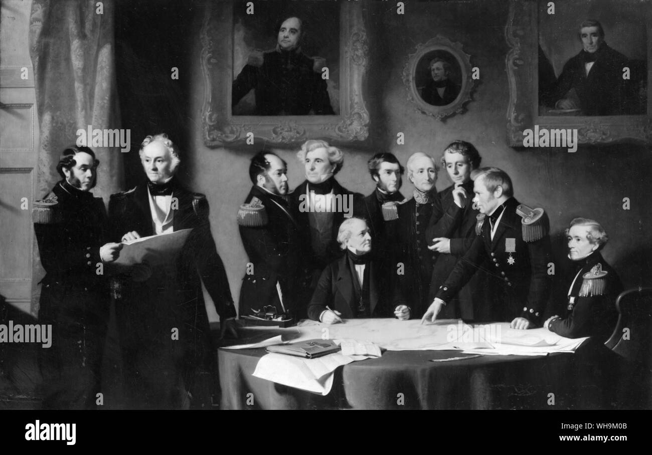 Il Consiglio Artico da S. Pearce, 1851 Foto Stock