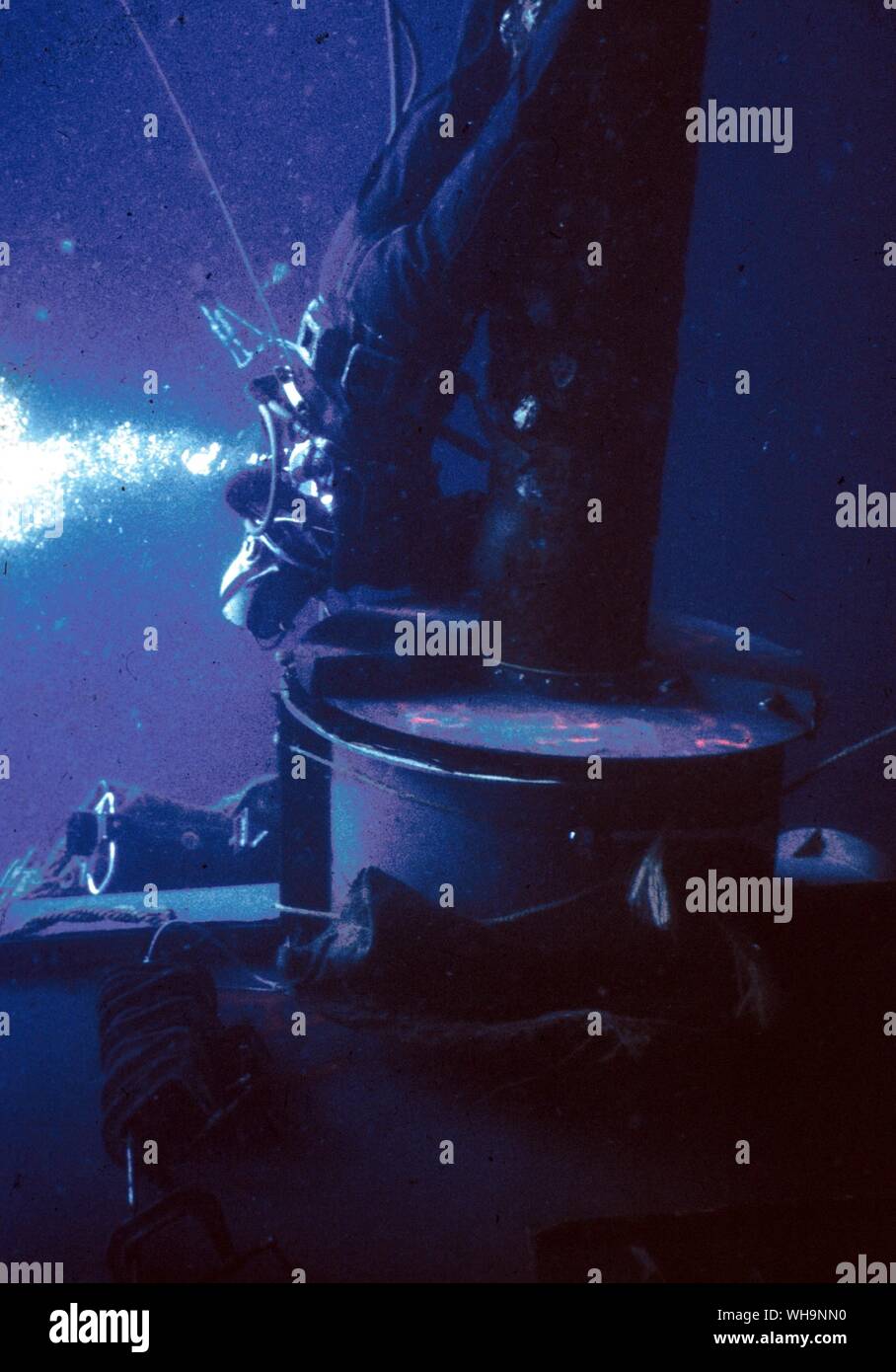 Immersioni subacquee Foto Stock