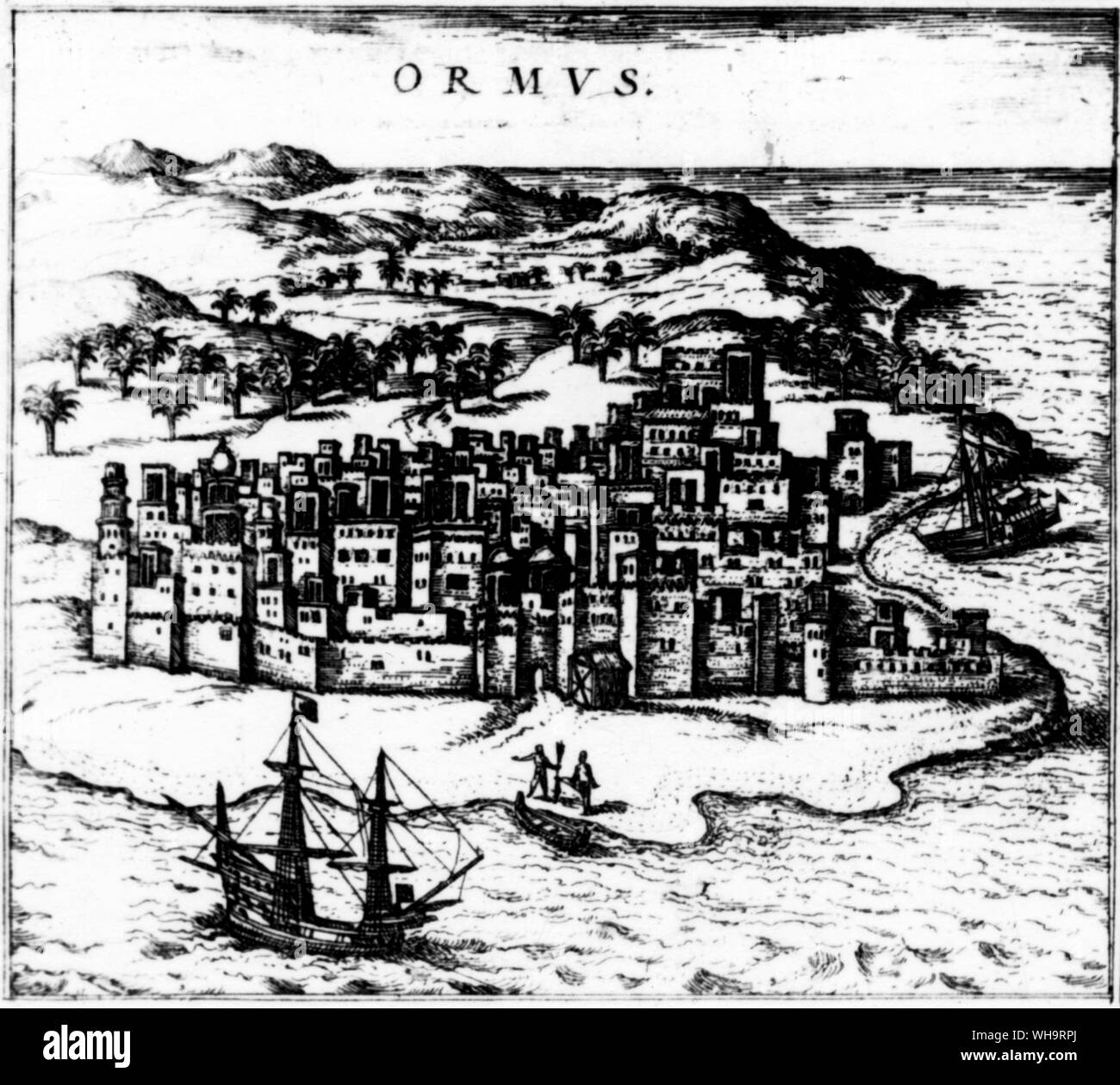 Fortezza di Mina, 1577 Foto Stock