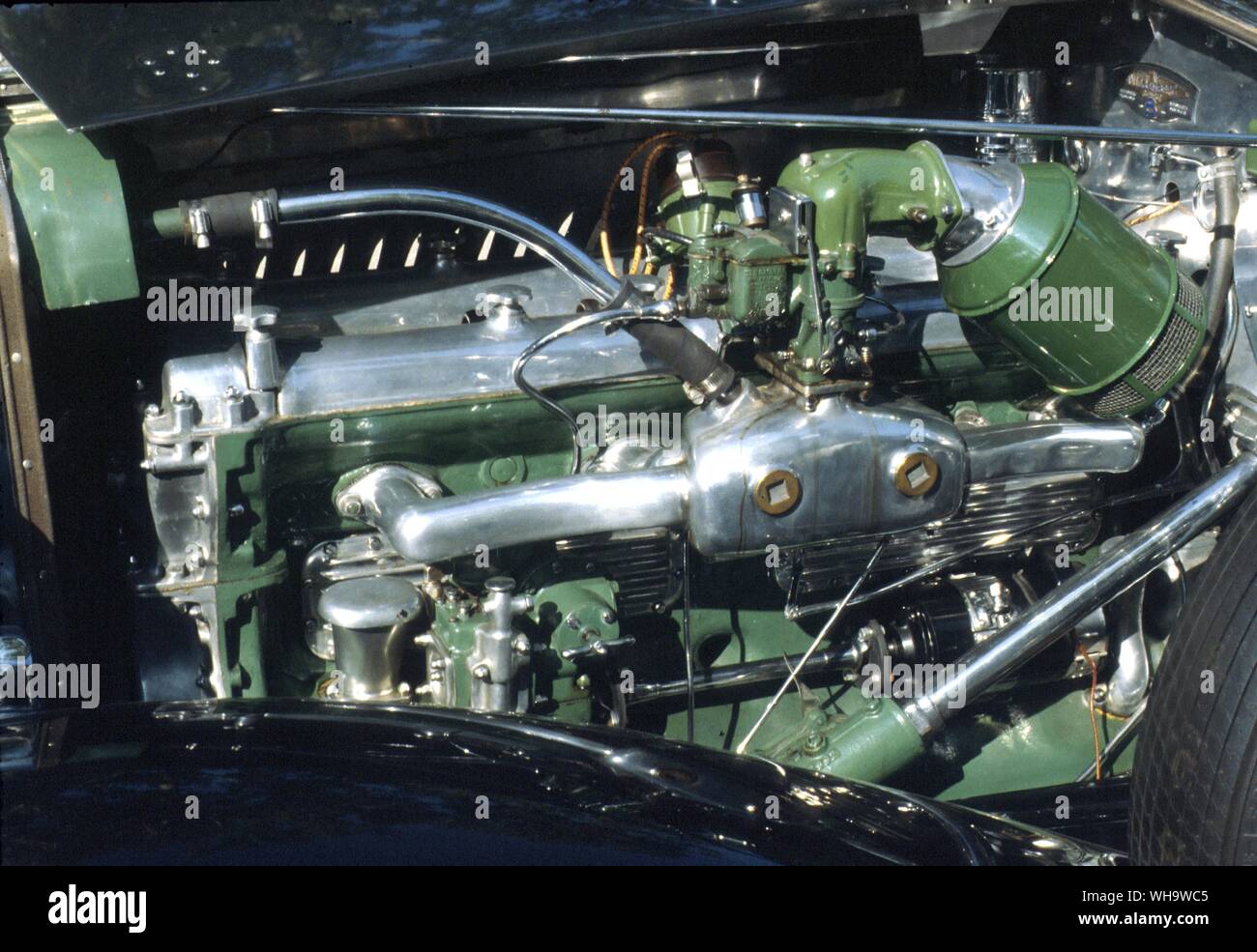 Dettaglio del motore dal modello 1931 J Duesenberg Foto Stock