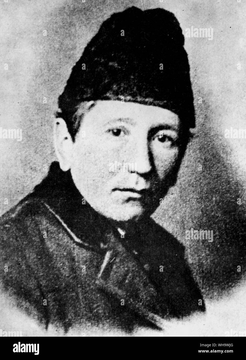 WW1/ noto scrittore Jaroslav Hasele, autore di "Fortune del valoroso soldato Shweyk'. Un comandante del distacco internazionale della V armata, egli è stato un importante rappresentante della Repubblica ceca. Foto Stock