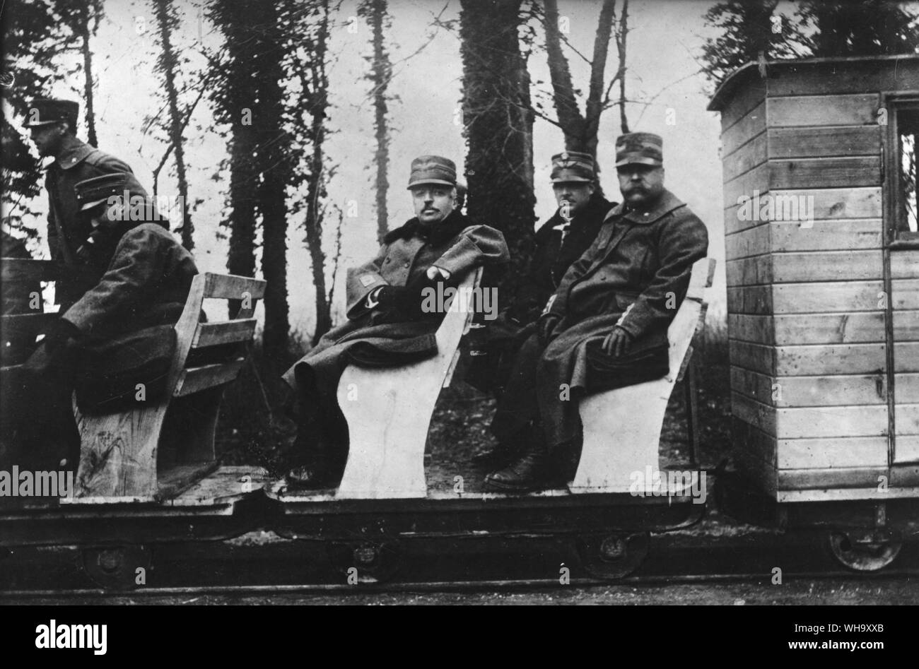 WW1: il generale Cadorna Foto Stock