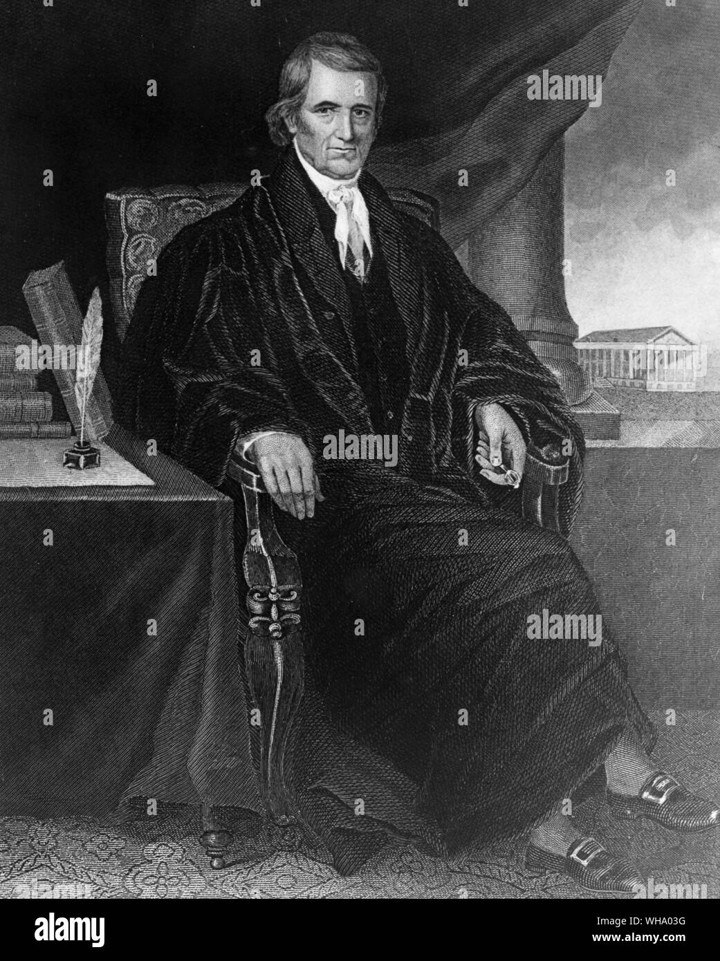 Chief Justice John Marshall. Foto Stock