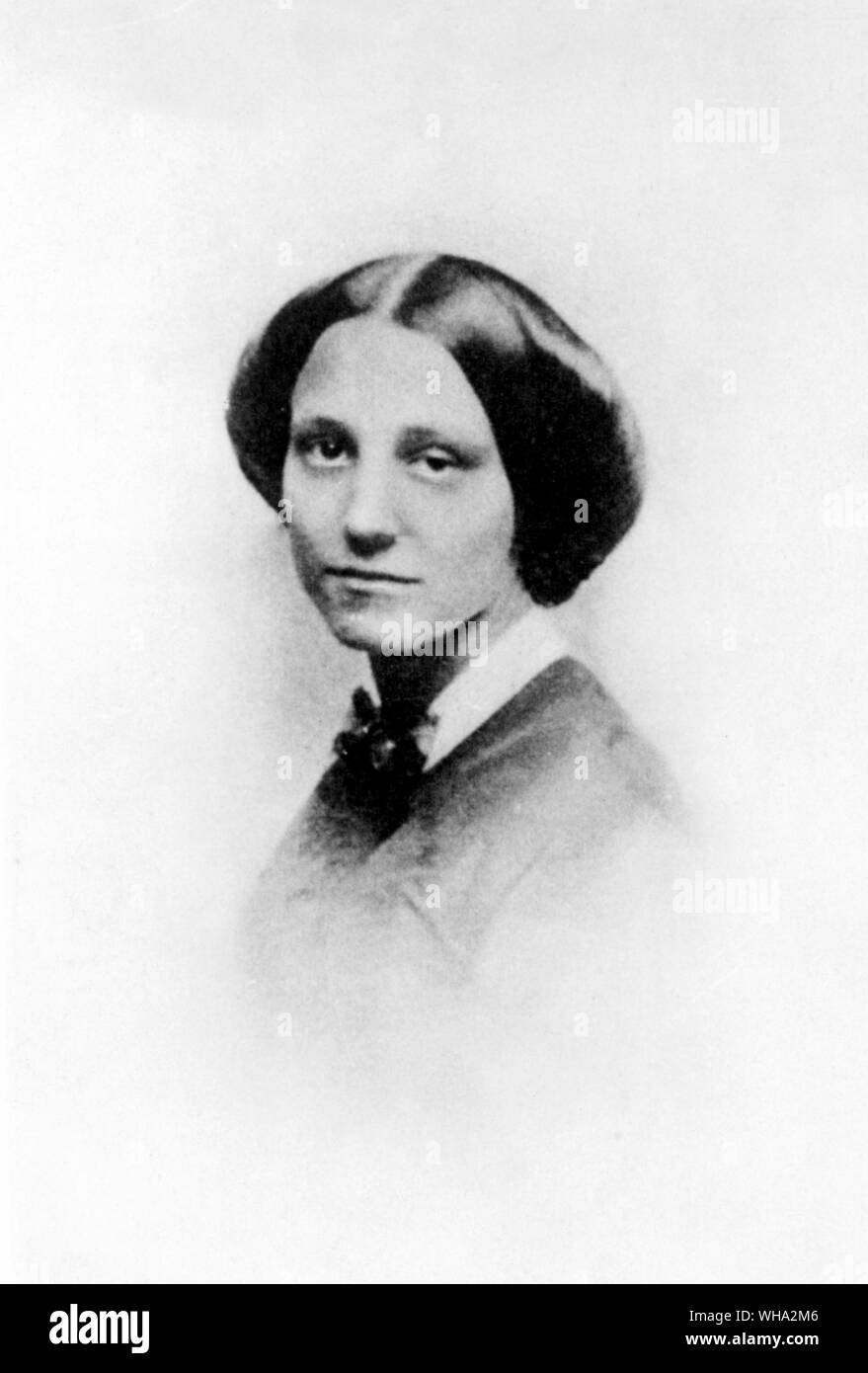 Amelia Sturges - prima moglie di Morgan, John Pierpont Suor (J. P. Morgan) Noi imprenditore finanziere, e acciaio industriale; co-fondato U.S. Steel Corp. 1901  1837-1913 (morì quattro mesi dopo il matrimonio). . . Foto Stock