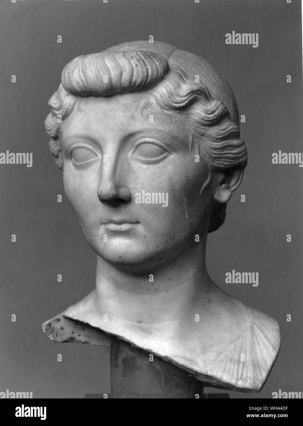 Livia Moglie di Augusto 56 BC ( ? ) - 29 ANNUNCIO Foto Stock
