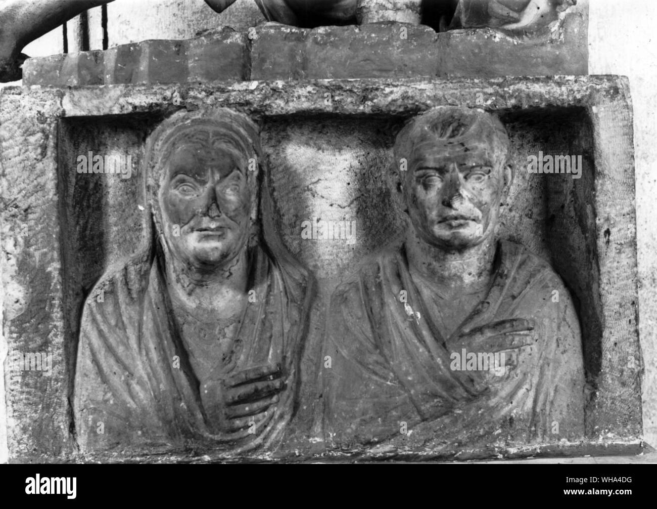 Romano monumento funebre del periodo repubblicano Foto Stock