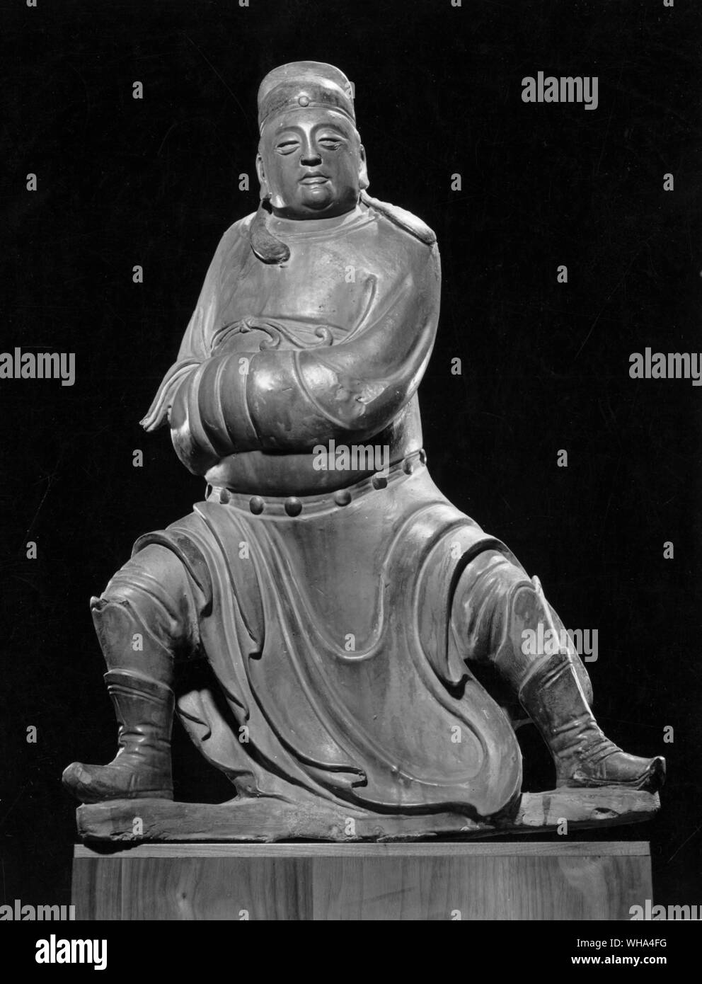Tegola di dinastia Ming cotto Foto Stock