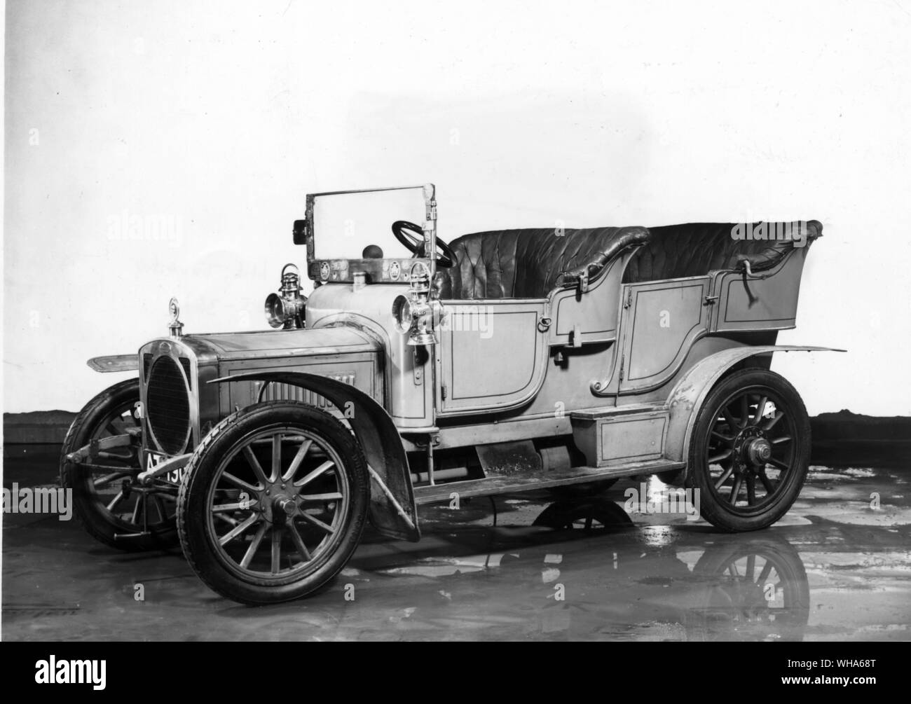 12-14 hp 1907 cantante. Il cantante & Co Coventry. Foto Stock