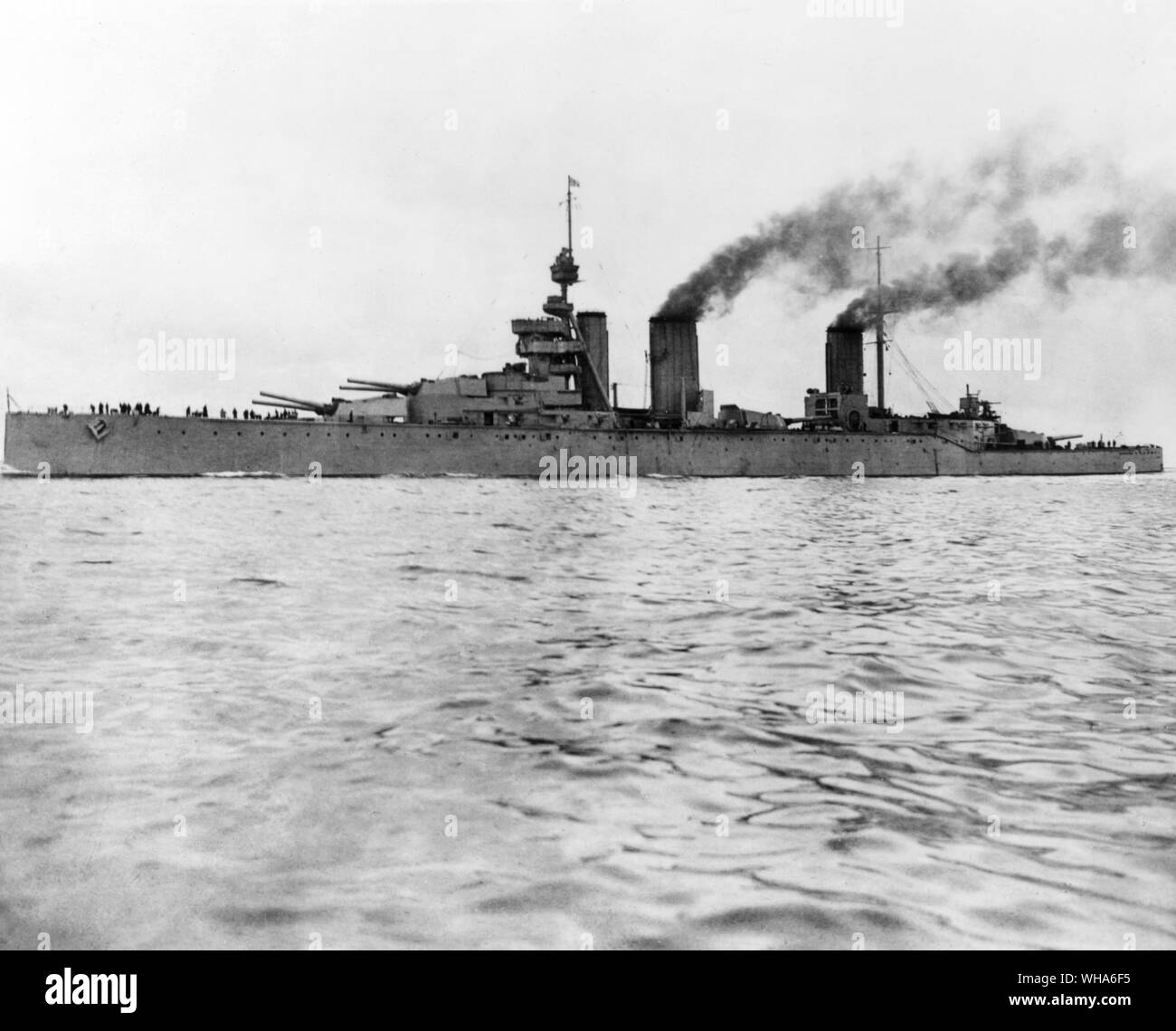 HMS Lion 1910. Foto Stock