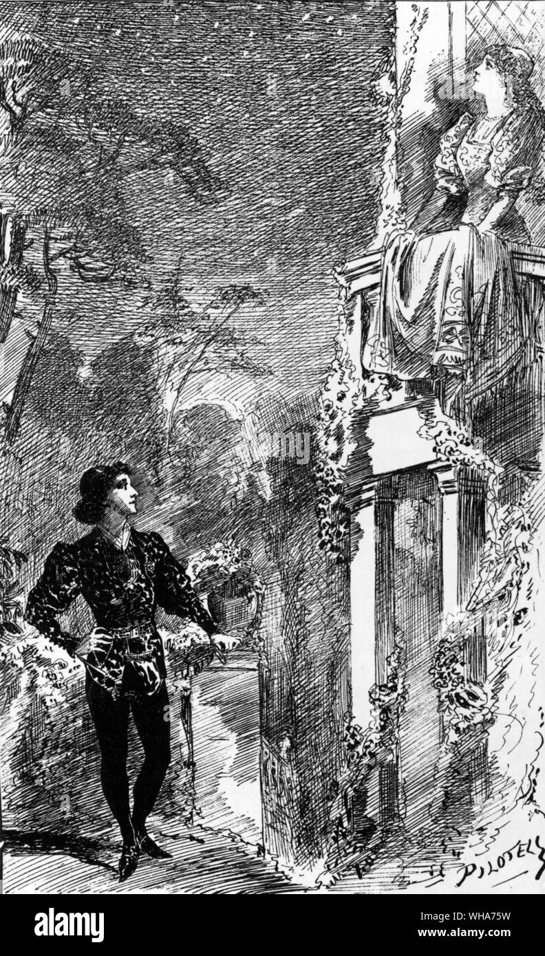 Romeo e Giulietta al Royal Court Theatre Foto Stock