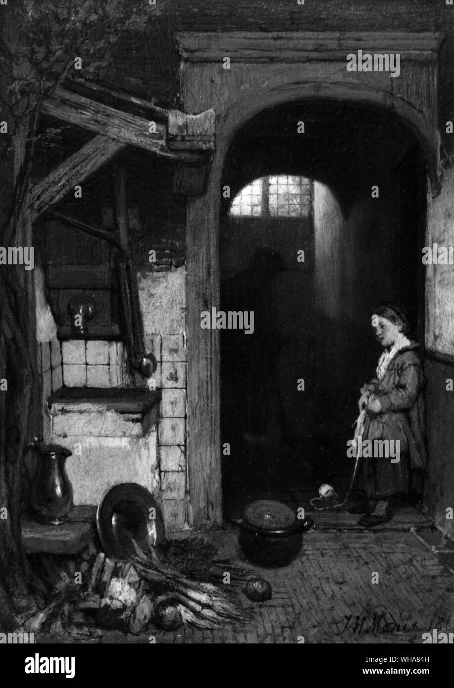 Il Cortile da Maris Foto Stock