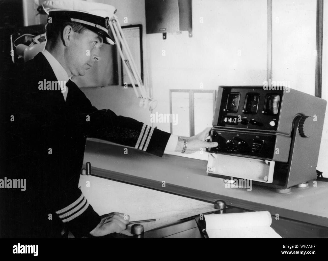 MK 21 ricevitore a bordo passeggeri danese traghetto per auto " Winston Churchill" Foto Stock