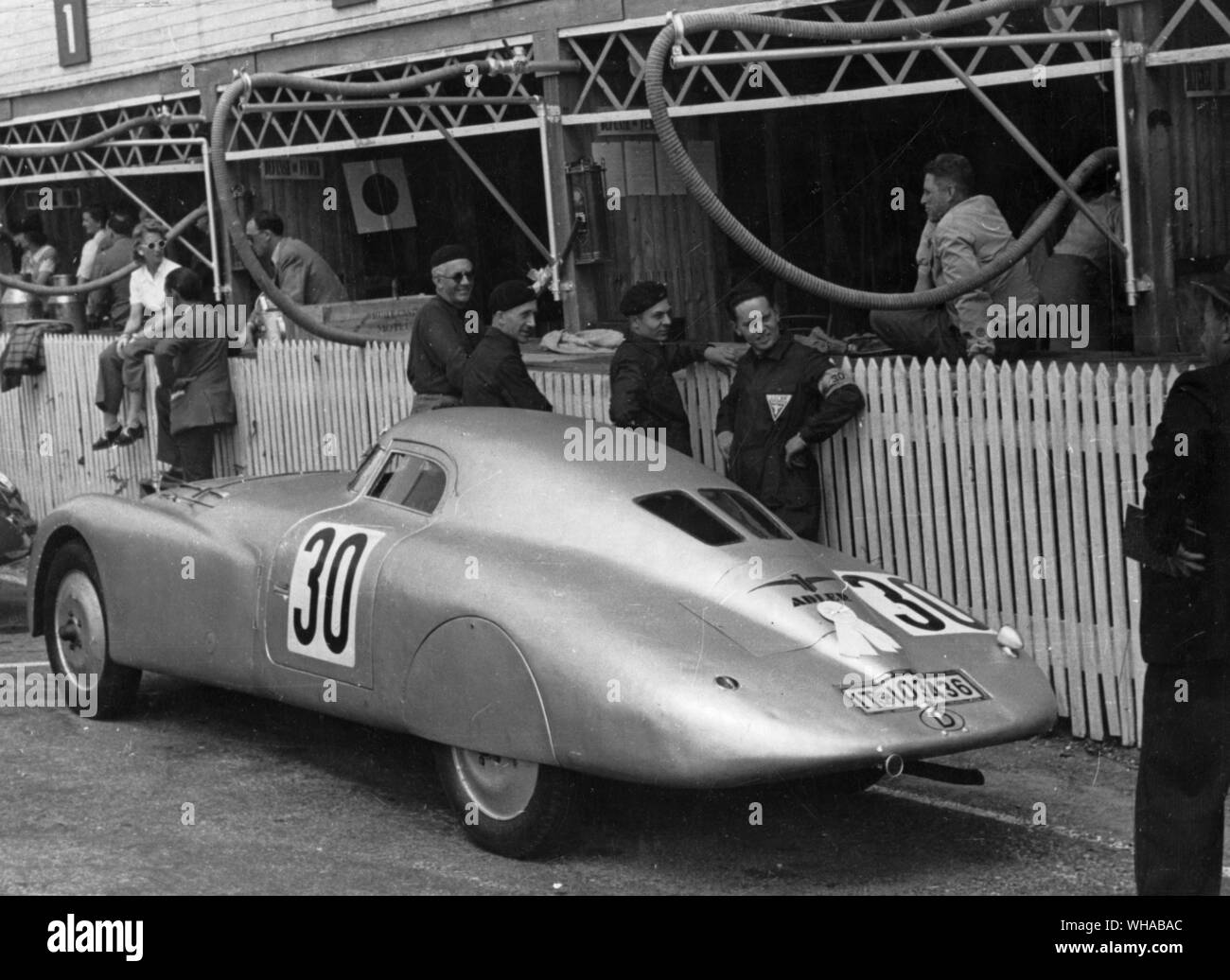 Uno dei Adlers semplificata che correva a Le Mans nel 1937 e 1938 Foto Stock