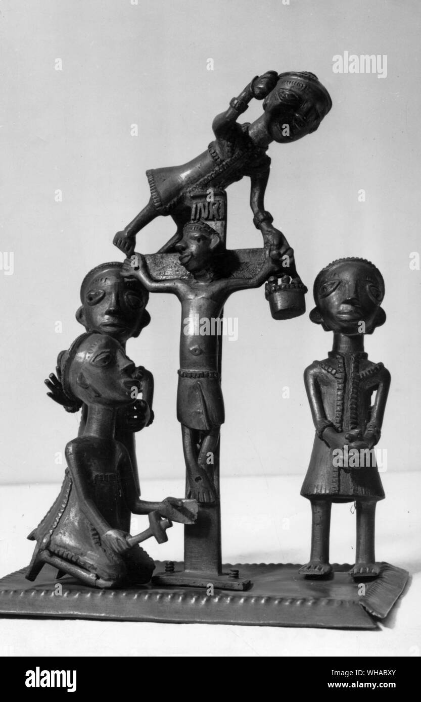 La crocifissione. L arte cristiana dall'Africa Foto Stock