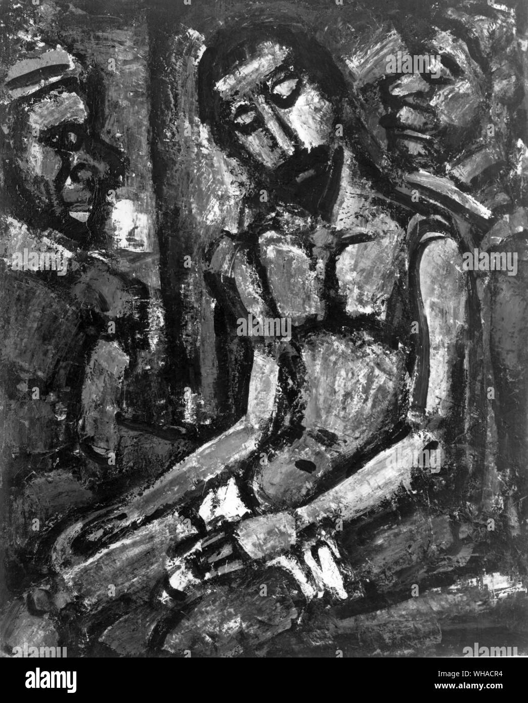 Georges Rouault. Cristo deriso da soldati. c 1932 Foto Stock