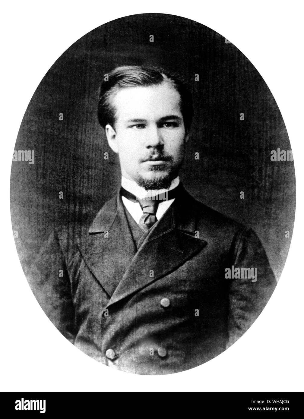 Sergey Taneyev 1856-1915 compositore, pianista e la maggior parte di fiducia tra musicista Tchaikovsky amici Foto Stock