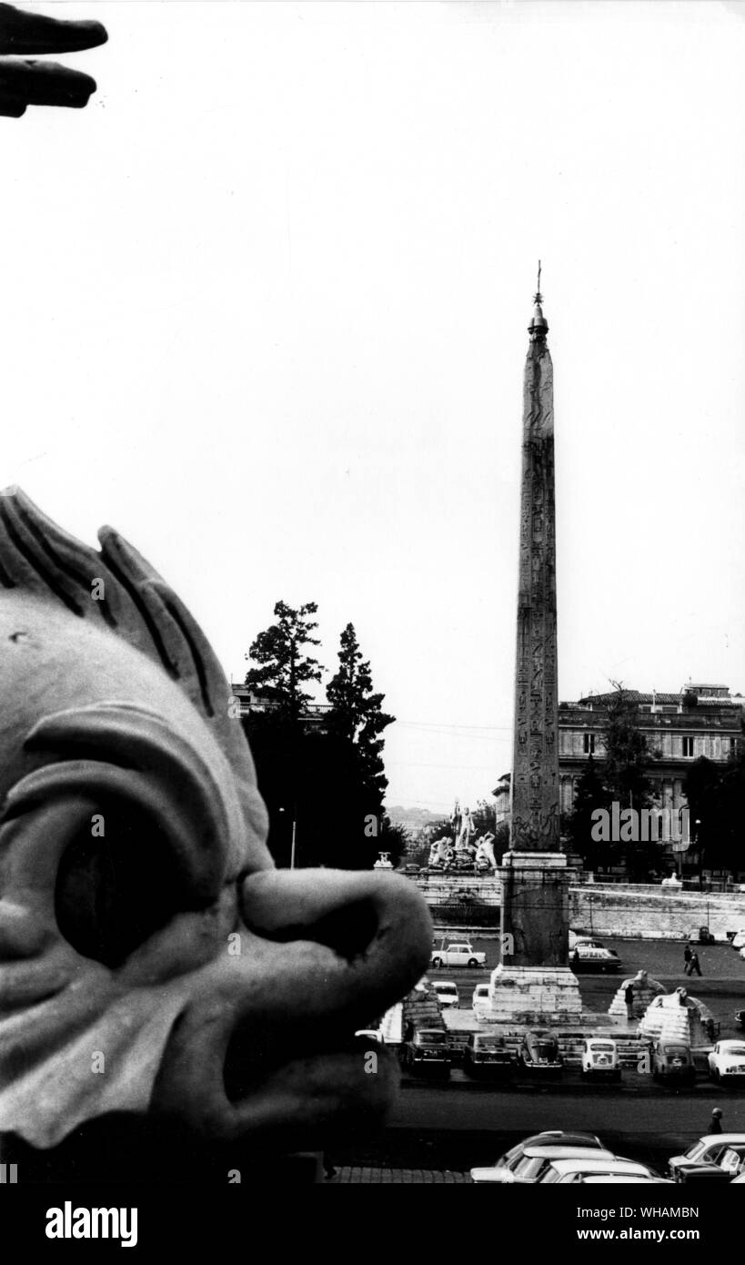 Piazza del Popolo Foto Stock