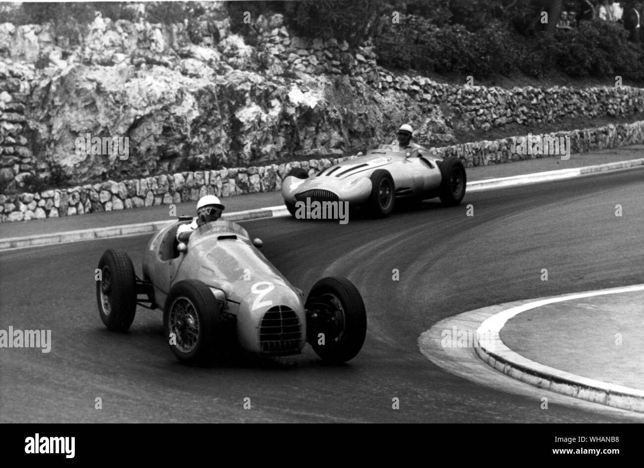 Gran Premio di Monaco 1956 Foto Stock