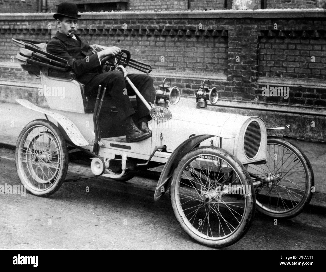 1908 OTAV 5 hp a 2 posti. Torino 1. Foto Stock