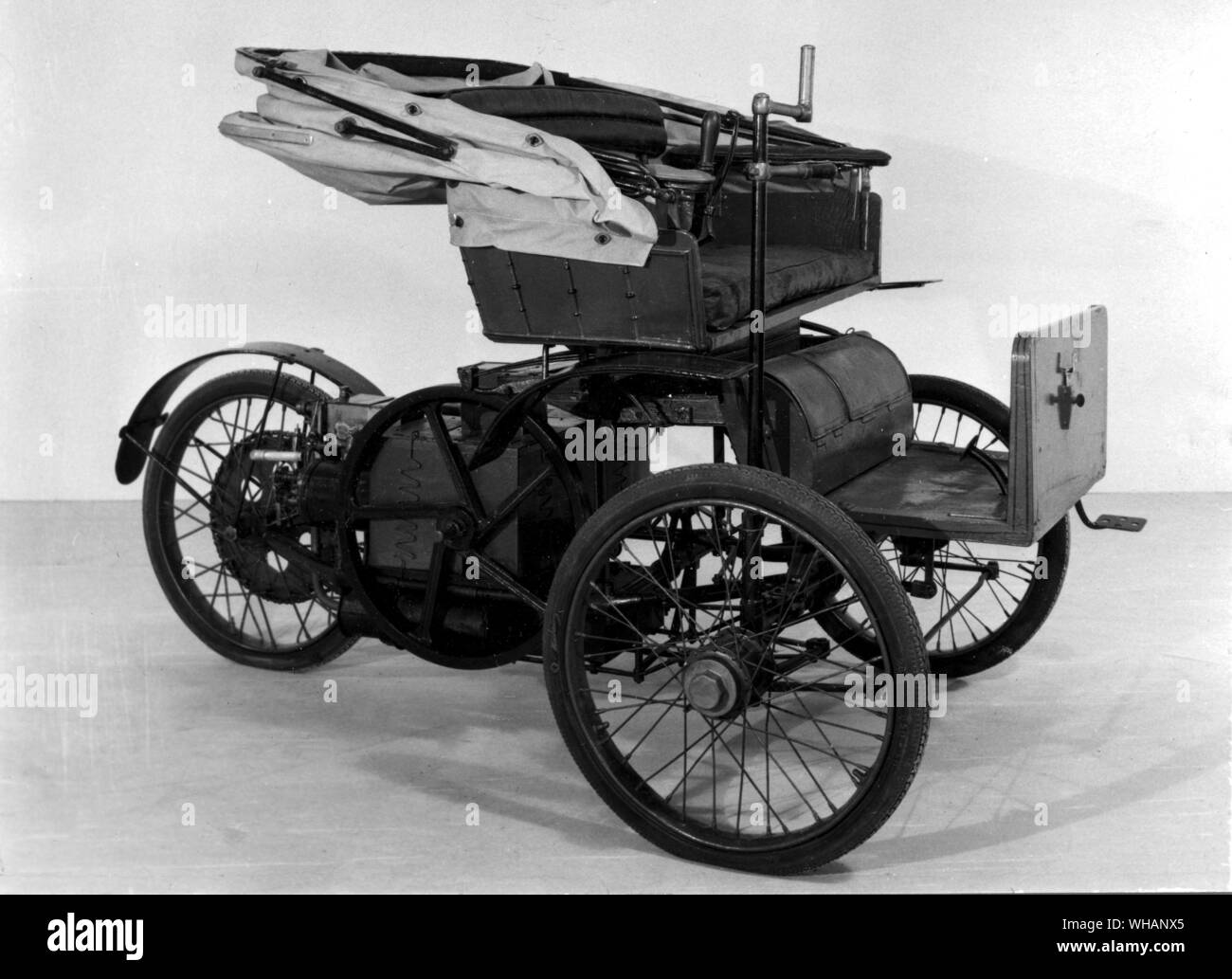 1896 Miari e giusti (Bernardi) 3 1/2 hp 3-wheeler Foto Stock