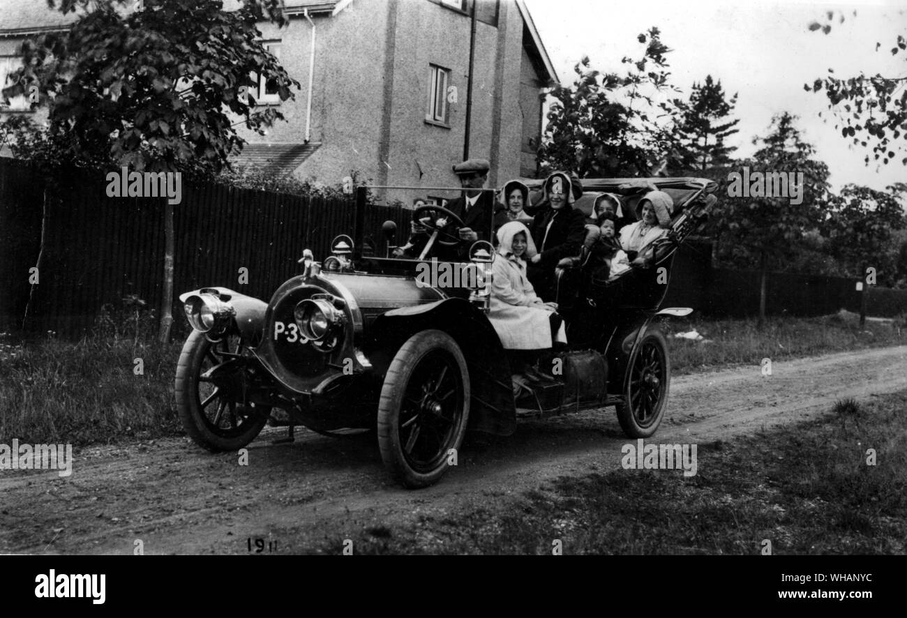 1907 Speedwell. Gita di famiglia Foto Stock