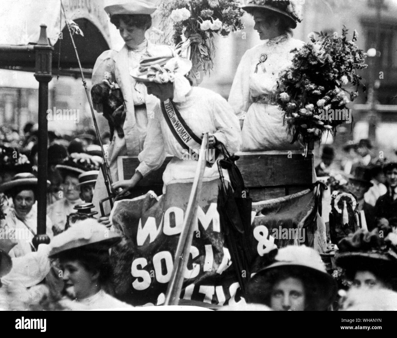 La liberazione della donna Foto Stock