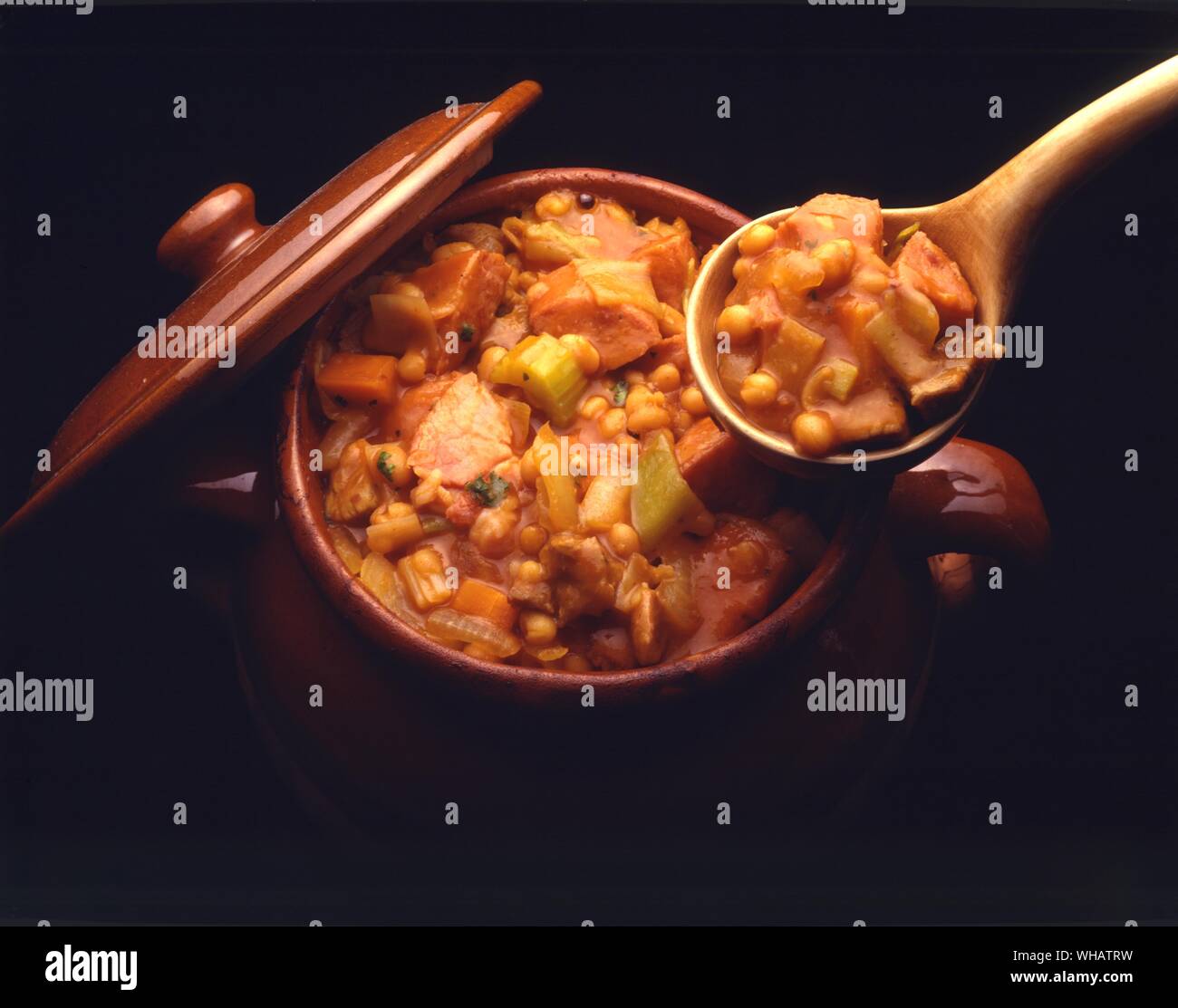 Cucina internazionale . Cassoulet.. La Francia. Foto Stock