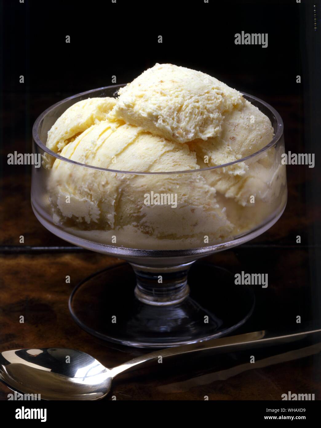 Pane marrone gelato Foto Stock
