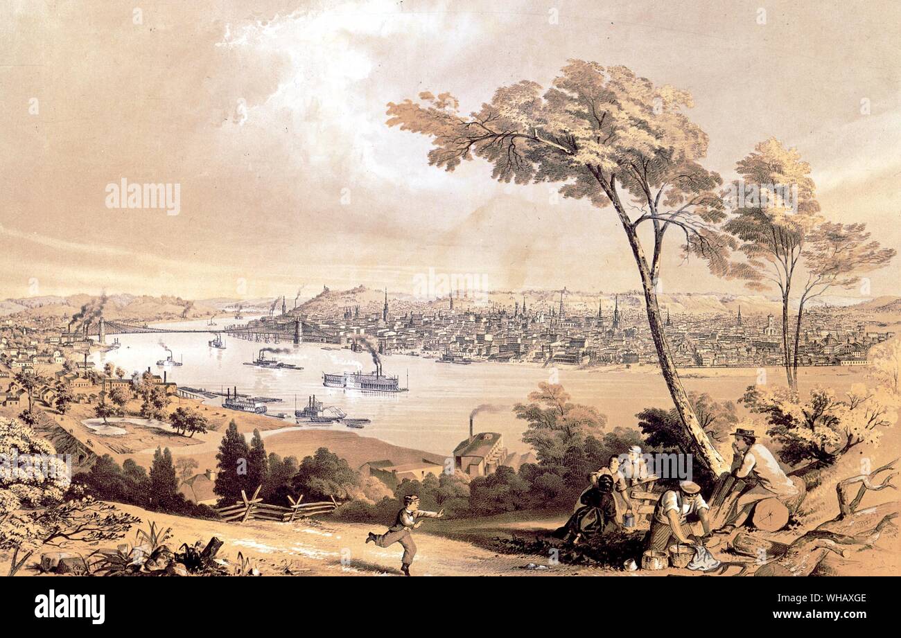 Stati Uniti d'America, Cincinnati, Ohio. Foto Stock