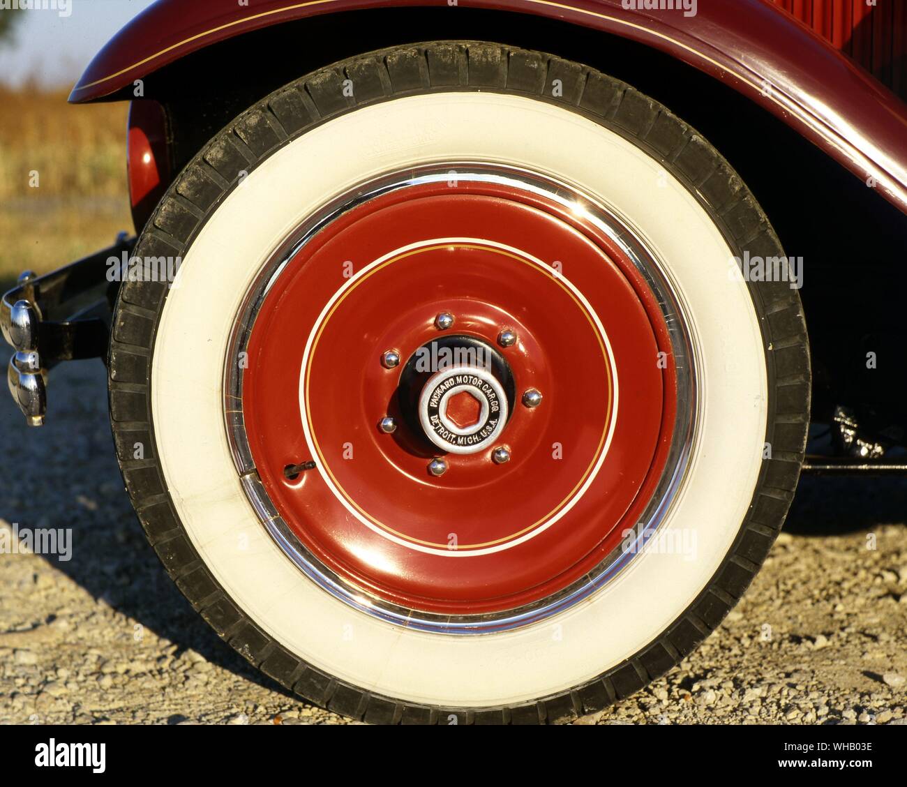 Trasporto su strada 1930. Packard modello 126 Foto Stock