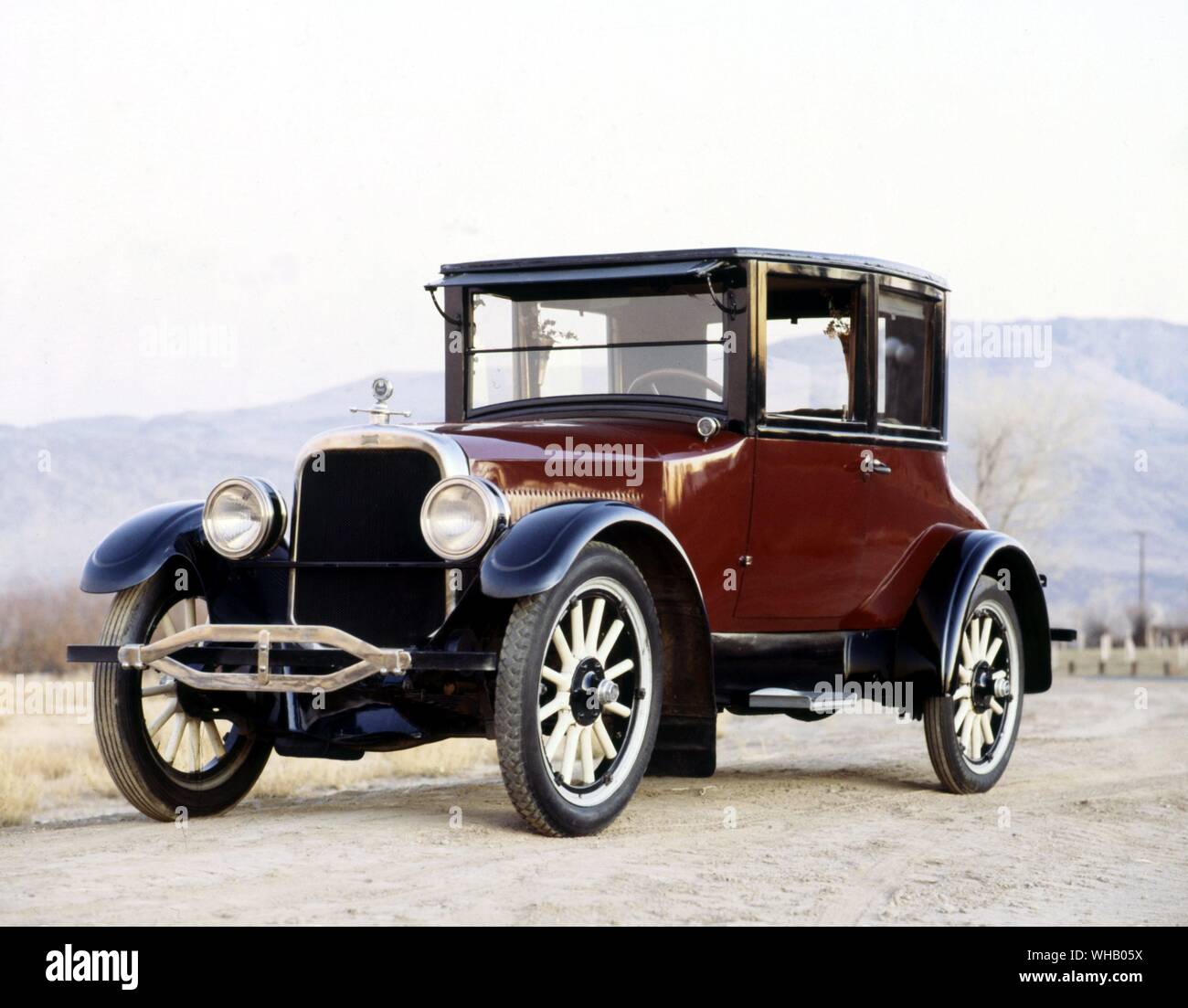 Trasporto su strada 1922. Chandler 4 Coupe passeggero 6 Foto Stock