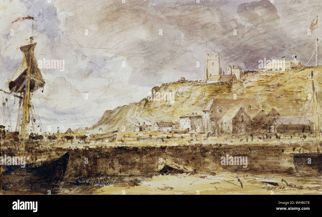 Paesaggio. da John Constable . John Constable (Giugno 11, 1776 - 31 Marzo 1837) era un British artista romantico, nato nel Suffolk .. Foto Stock