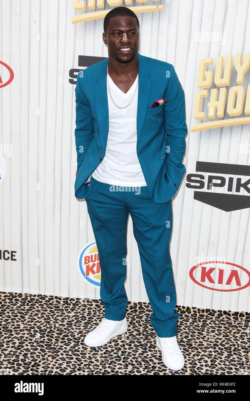 ***FILE FOTO*** Kevin Hart recuperando da Back Surgery dopo un incidente d'auto. Città di Culver, CA - 08 giugno: Kevin Hart Spike TV Guys Choice 2013 di Sony Pictures Studios su Giugno 8, 2013 in Culver City, California.MPI99/MediaPunch Inc. Foto Stock