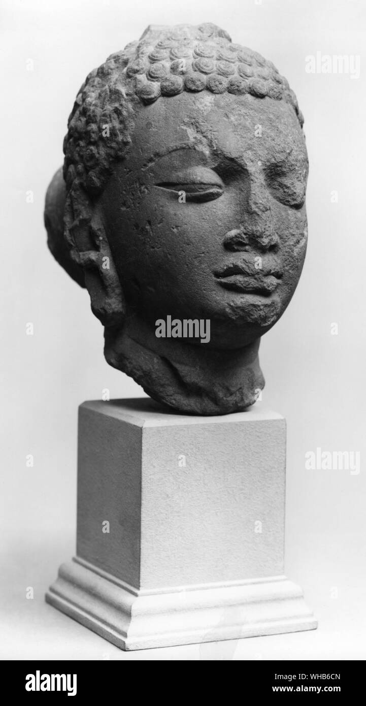 Gupta statua - Impero. Foto Stock