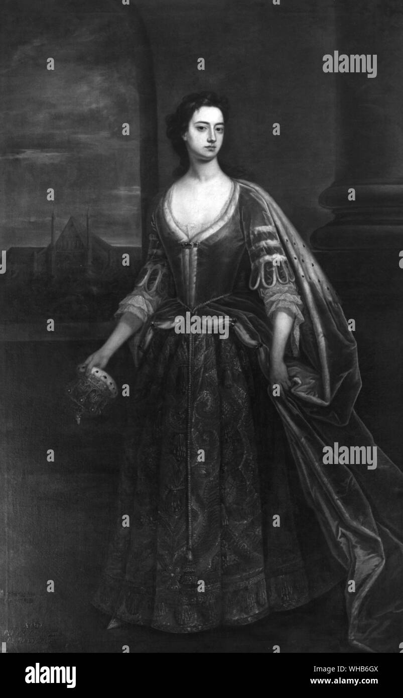 Lady Anne Tufton, 5a Contessa di Salisbury. c.1715. Da Charles Jervas. Foto Stock