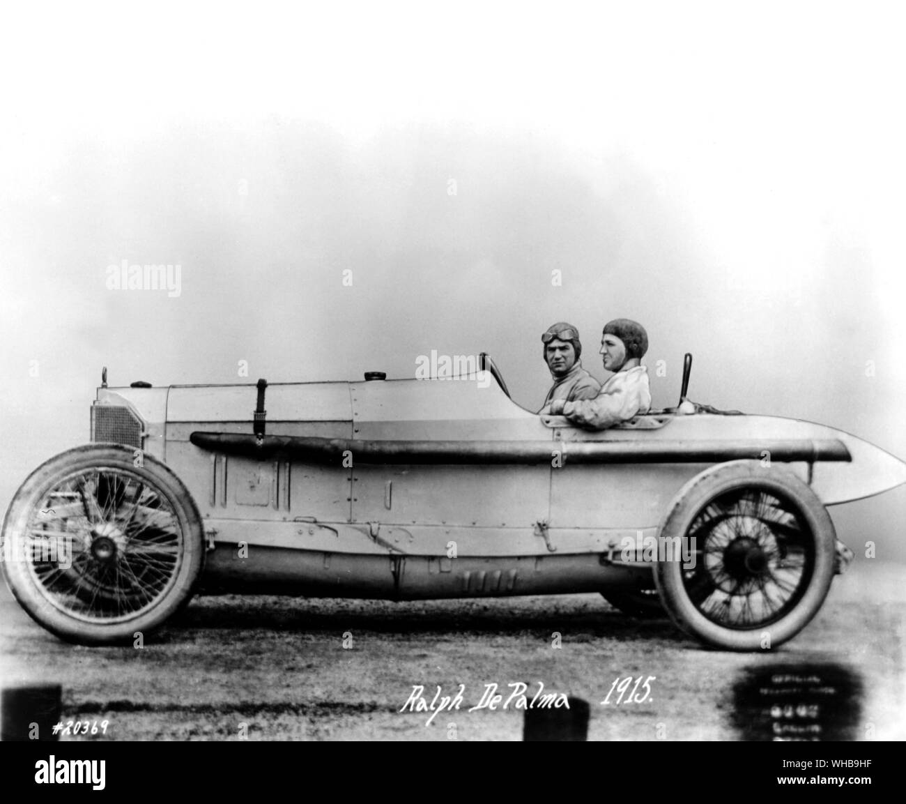 Ralph De Palma - 1915 Mercedes , Indianapolis 500 vincitore. Il 31 maggio 1915 Foto Stock