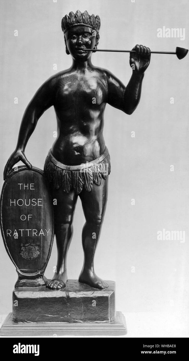 La principessa Pocahontas - dalla raccolta Rattray , circa 1620 , altezza 40 pollici o 101,6 cm Foto Stock