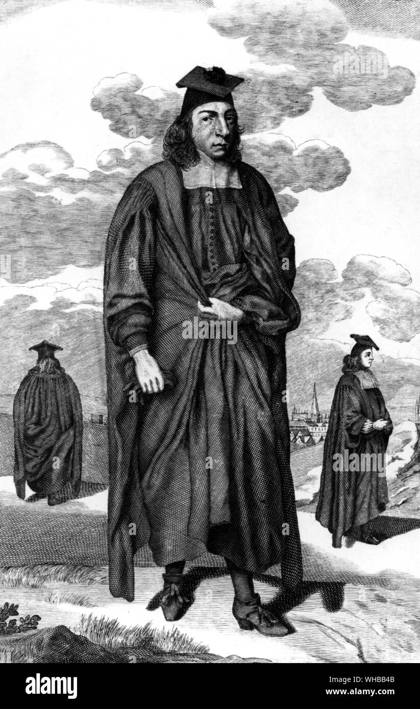 Tipi di università dress . Camici di Oxford. Maestro di Arti. Foto Stock