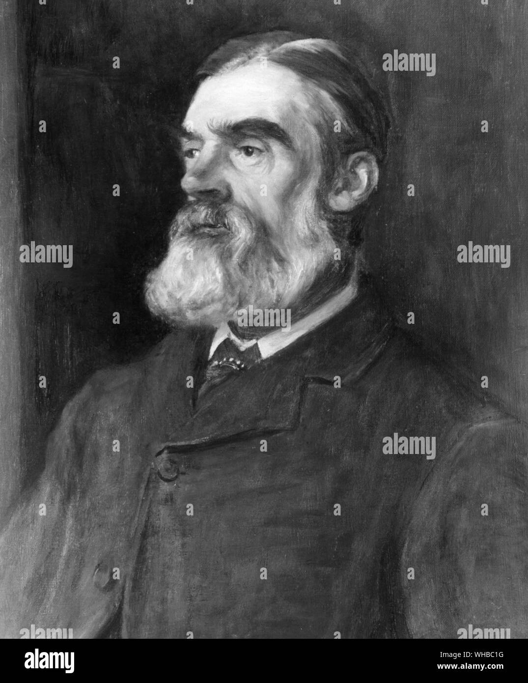 John Henry Gurney (1848-1922) - ornitologo - ritratto nel Museo del Castello di Norwich.. Foto Stock