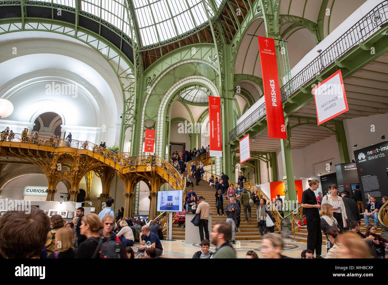 Impressionen vom Pressebesuch der Fotokunstmesse 'PARIS PHOTO' im Grand Palais. Parigi, 10.11.2018 Foto Stock