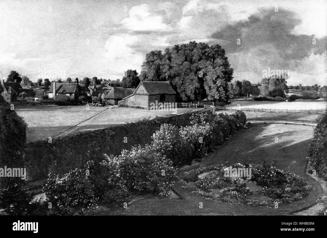 Golding Constable's Flower Garden , 1815. Olio su tela. ( Padre di John Constable ) Foto Stock