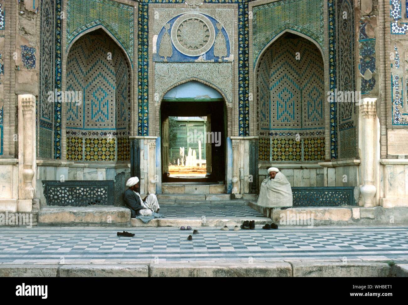 Ingresso al Gazurah a Herat , Afghanistan Foto Stock