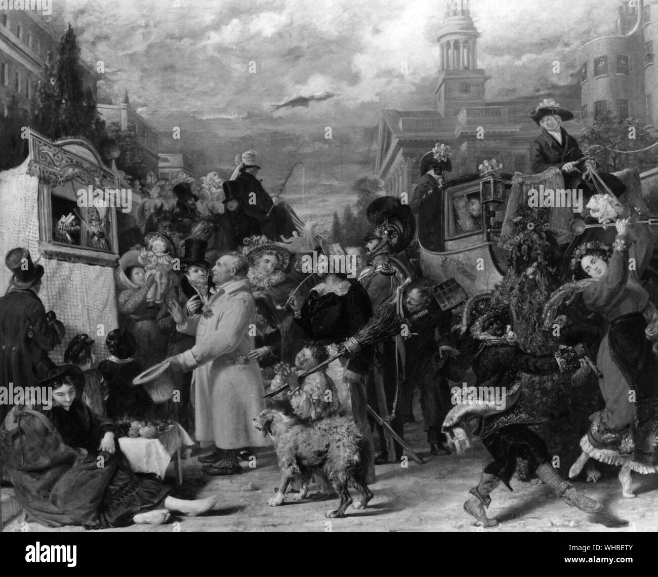 Benjamin Robert Haydon (Gennaio 26, 1786 - 22 giugno 1846) era un inglese un pittore storico e scrittore - punzone o giorno di maggio 1829. Foto Stock