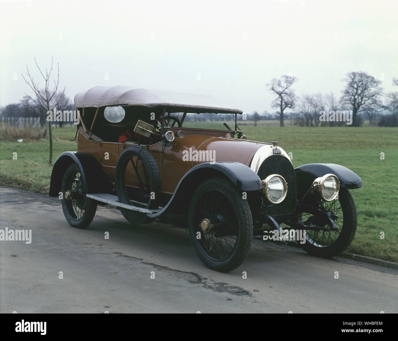 1913 Zust - Zust (originariamente Züst) era una vettura italiana Manufacturing Company operante dal 1905 al 1917. Foto Stock