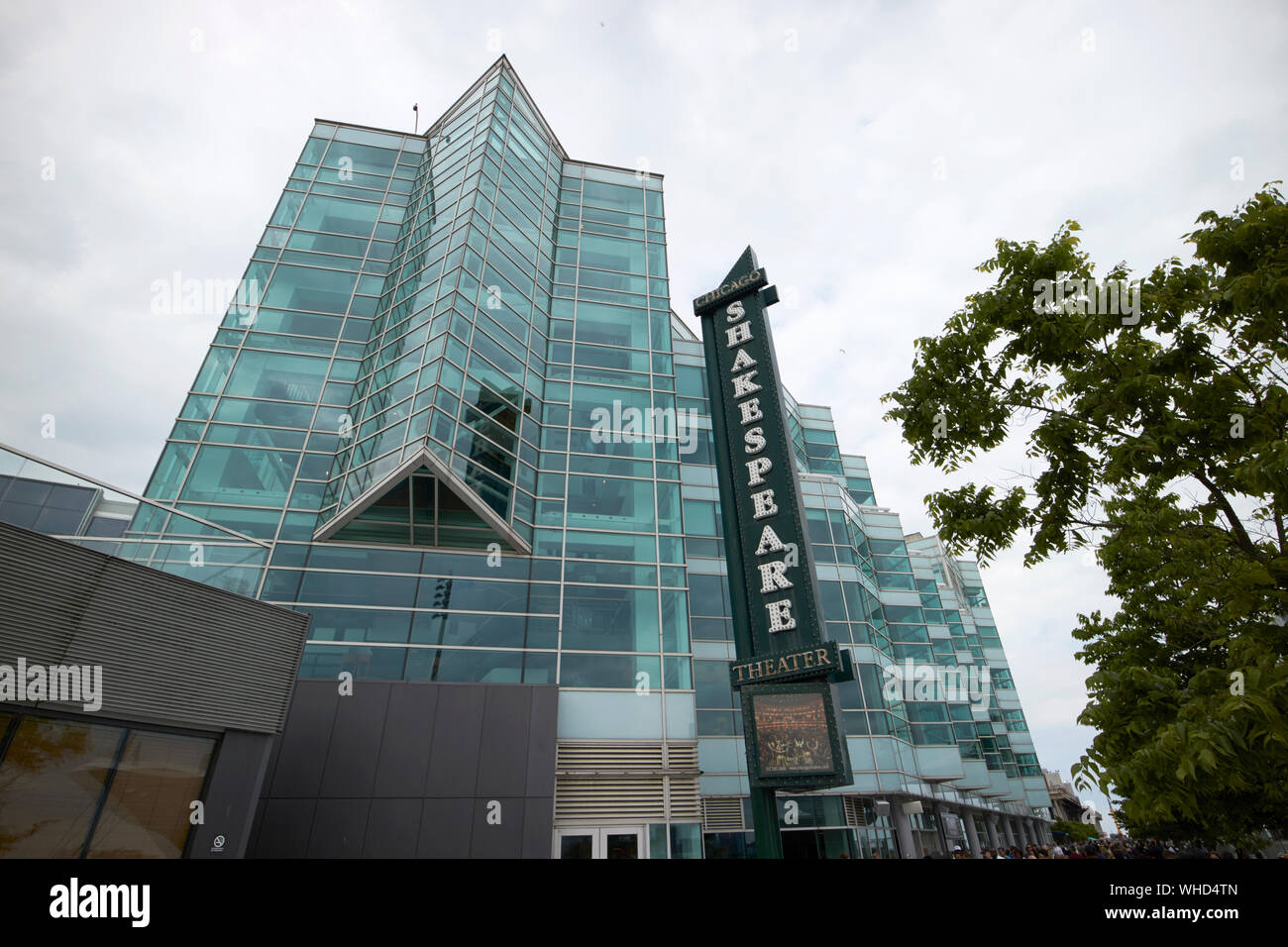 Chicago Shakespeare Theatre il Navy Pier di chicago, illinois, Stati Uniti d'America Foto Stock